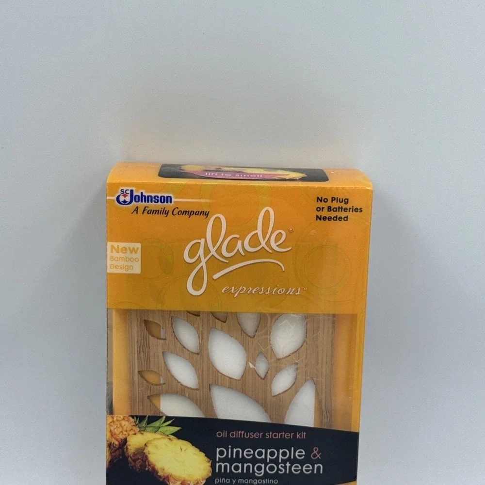 NEW‎ Decorative Glade Bamboo Oil Diffuser Pineapple & Mangosteen
